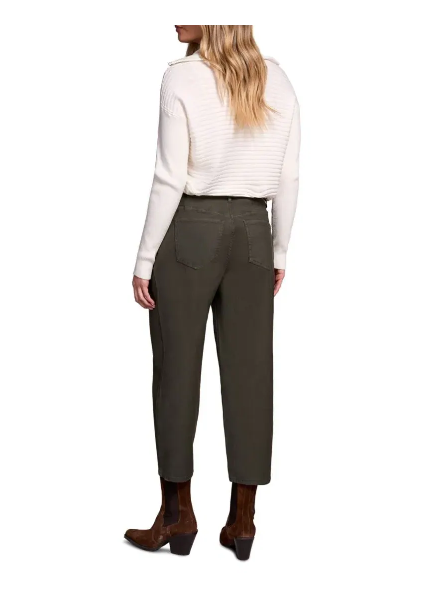 Женские джинсы Audrey Mid Rise Girlfriend Barrel Crop Jeans Tribal — изображение 4 из 4, ель