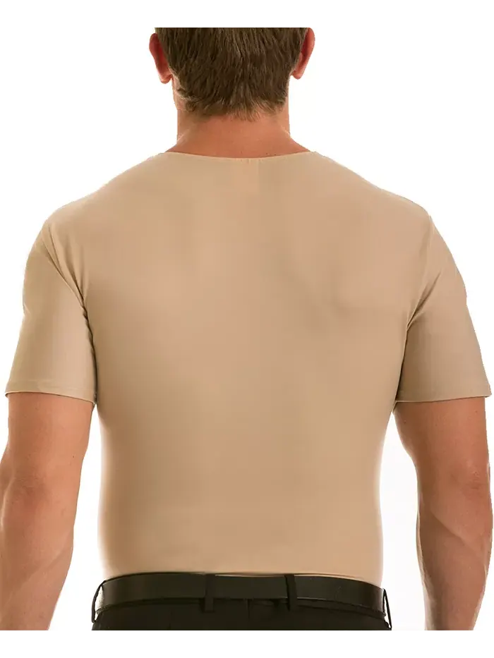 Мужская футболка с коротким рукавом и круглым вырезом Insta Slim Compression, размеры Big & Tall — изображение 3 из 4