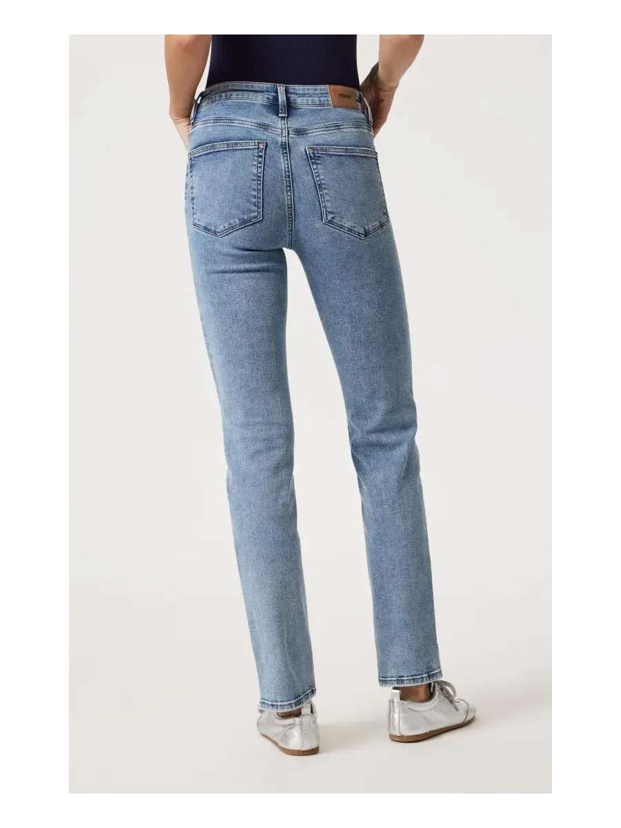 Женские прямые штанины Mavi Kendra, цвет Light Brushed Tribeca Mavi Jeans — изображение 3 из 3