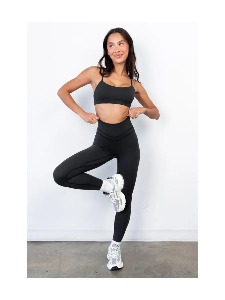 Женские леггинсы с завышенной талией Vitality Pulse Pant, Midnight Washed — изображение 6 из 6
