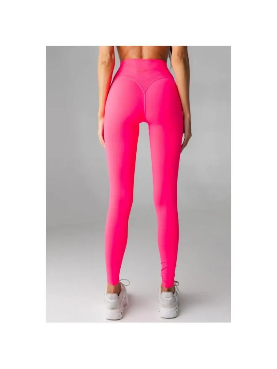 Женские леггинсы-лосины Vitality Pulse Pant — изображение 6 из 7, неоновый розовый