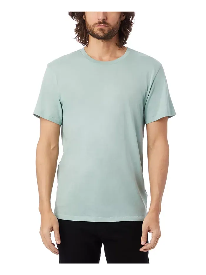 Мужская футболка Crew Alternative Apparel — серый