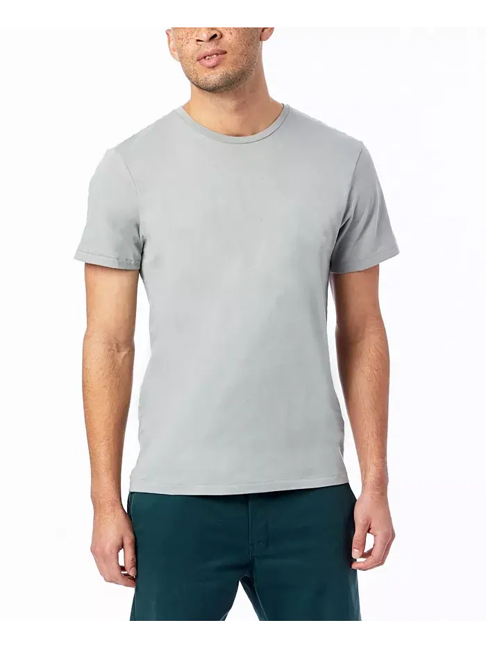 Мужская футболка Crew Alternative Apparel — серый