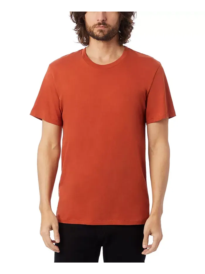 Мужская футболка Crew Alternative Apparel — красный