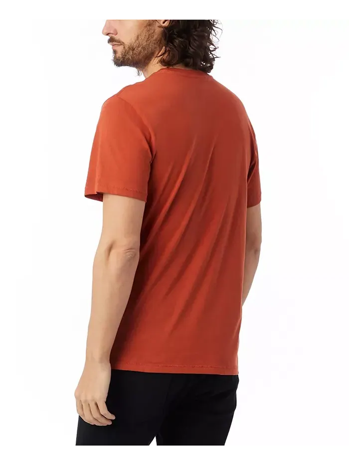 Мужская футболка Crew Alternative Apparel — изображение 3 из 3, красный