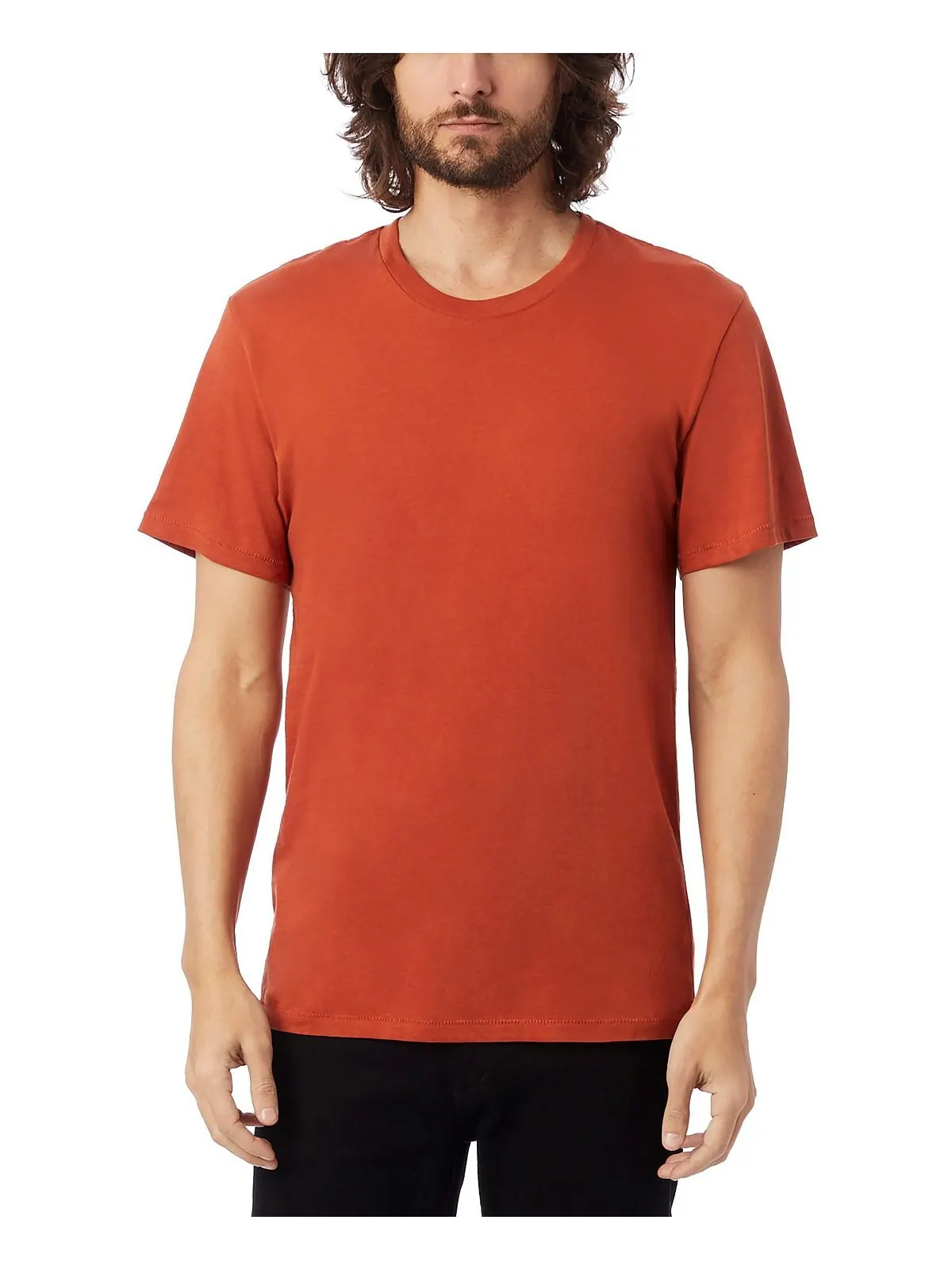 Мужская футболка с круглым вырезом Alternative Apparel — красный