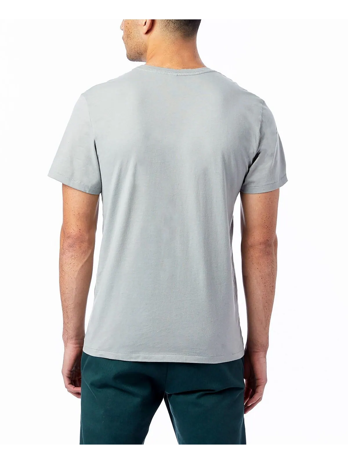 Мужская футболка с круглым вырезом Alternative Apparel — изображение 8 из 20, красный