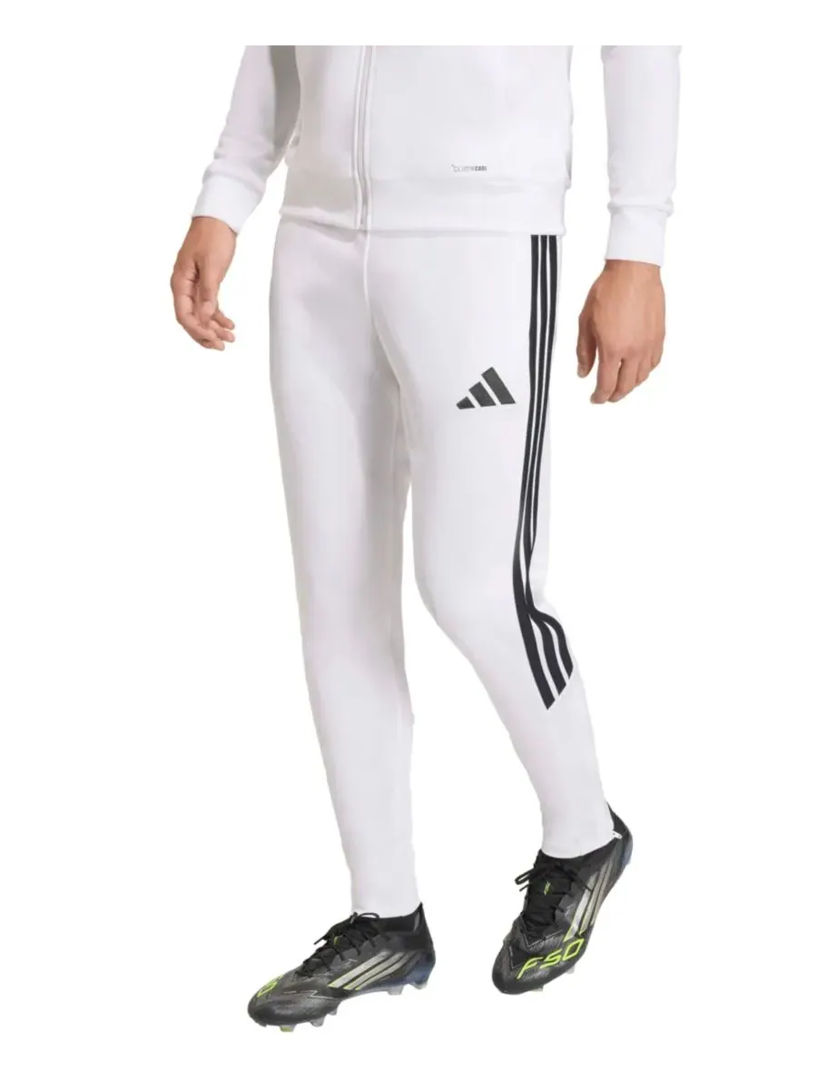 Мужские тренировочные брюки Tiro 26 League со средней посадкой Adidas — изображение 1 из 3, белый/черный