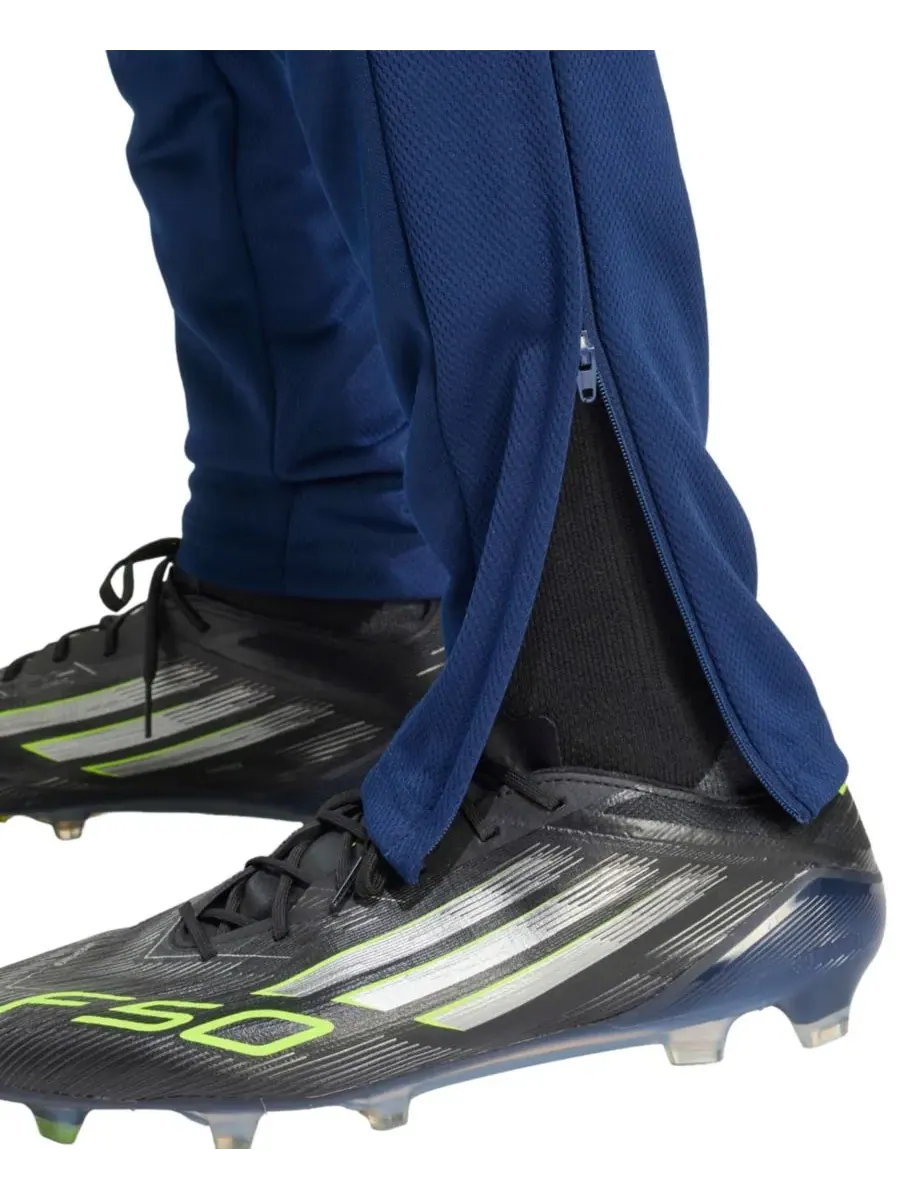 Мужские тренировочные брюки Tiro 26 League со средней посадкой Adidas — изображение 3 из 4, темно-синий/белый