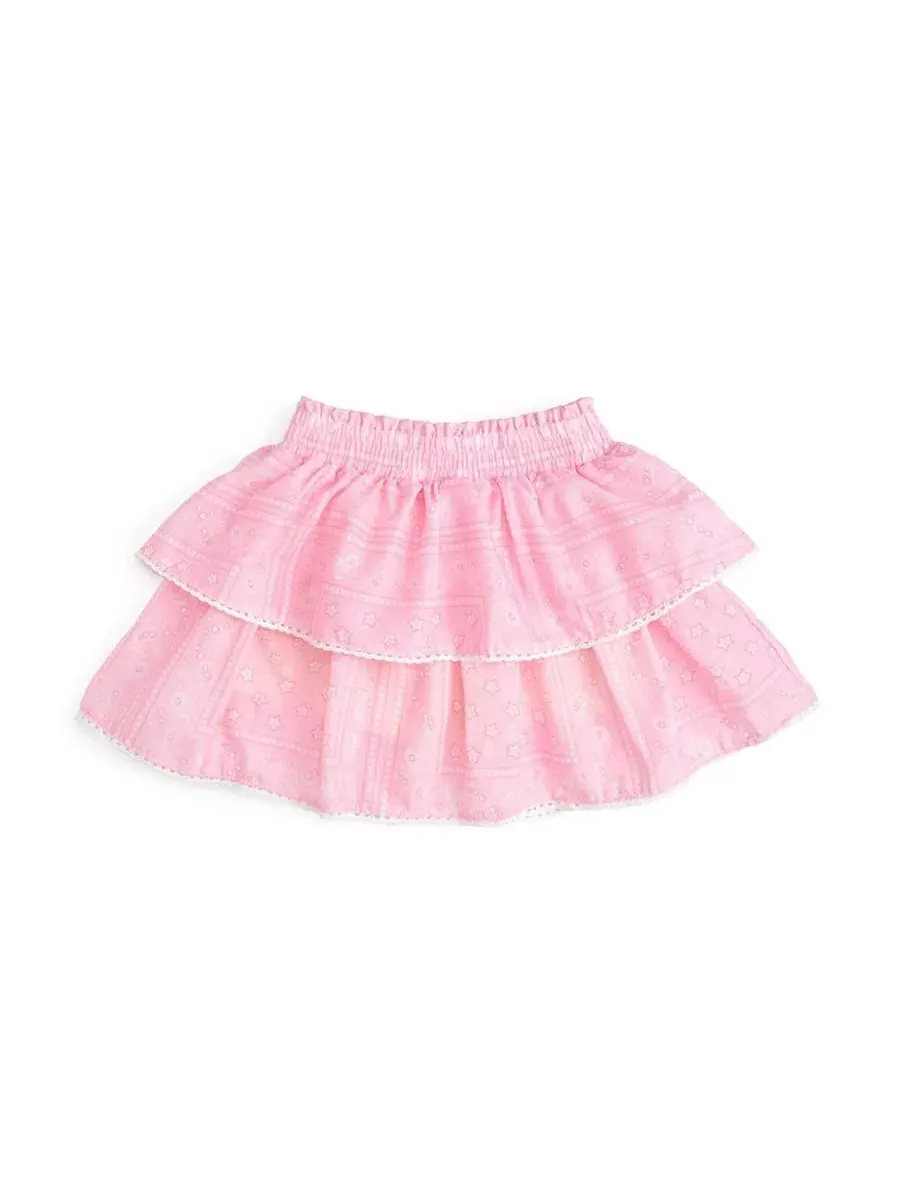Юбка-шорты с принтом Bandana Western Skirts Sweet Wink