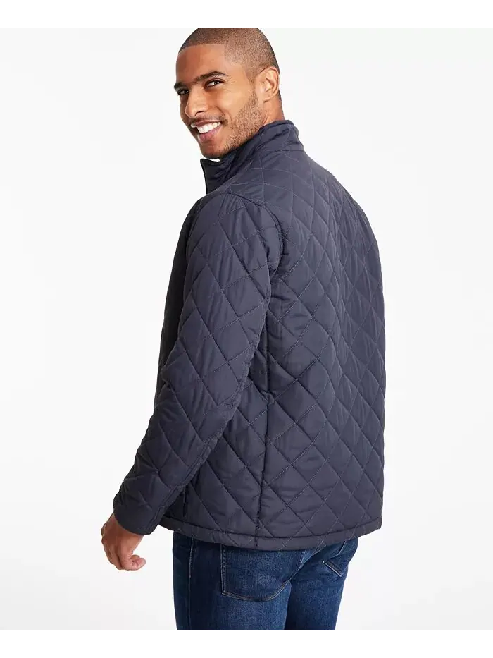 Мужская куртка Diamond Quilted Heritage Hawke & Co. — изображение 2 из 8, угольный