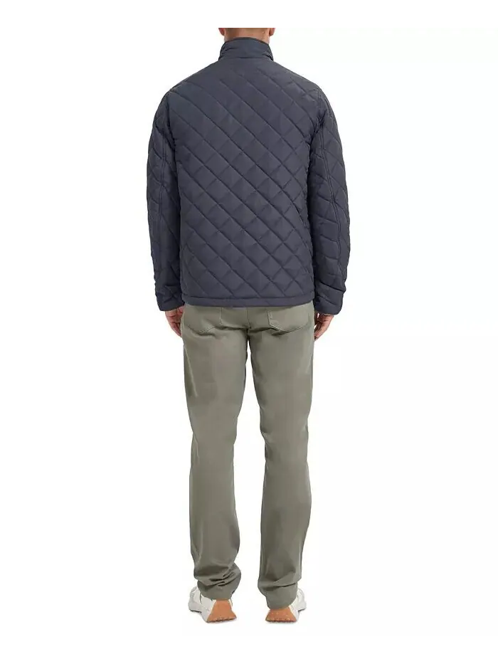 Мужская куртка Diamond Quilted Heritage Hawke & Co. — изображение 4 из 8, угольный