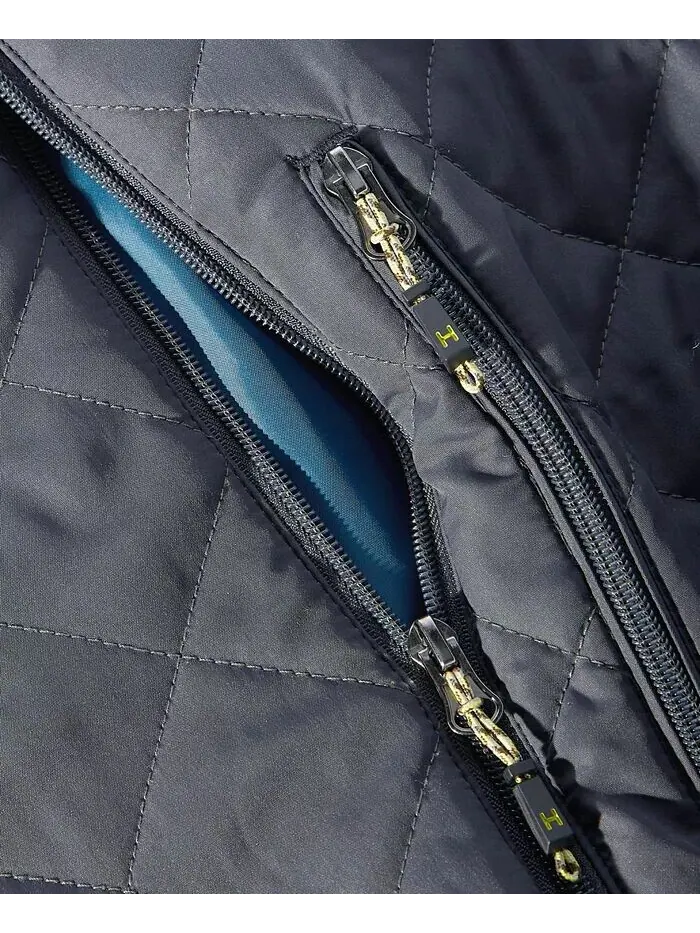 Мужская куртка Diamond Quilted Heritage Hawke & Co. — изображение 8 из 8, угольный