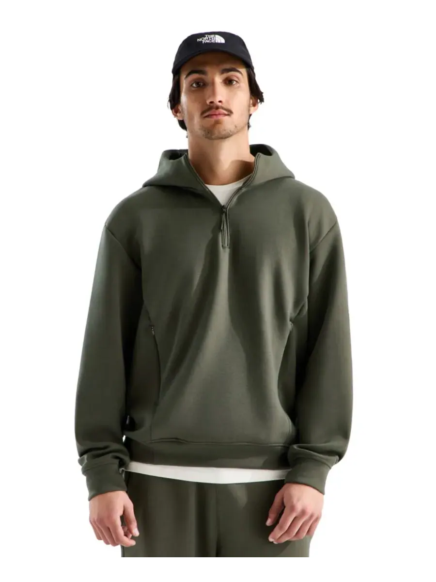 Мужская толстовка Dynamic с застежкой-молнией до четверти длины The North Face — изображение 1 из 4, зеленый