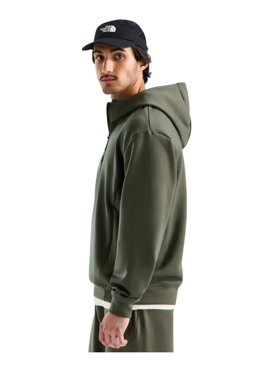 Мужская толстовка Dynamic с застежкой-молнией до четверти длины The North Face — изображение 3 из 4, зеленый