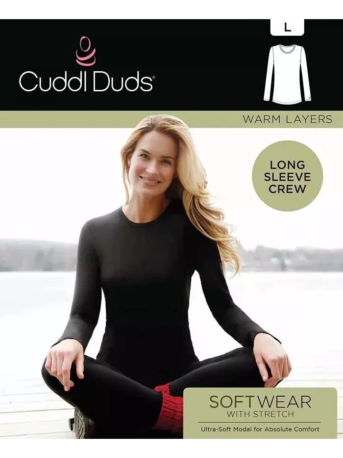 Женский топ Cuddl Duds — изображение 2 из 3, белый