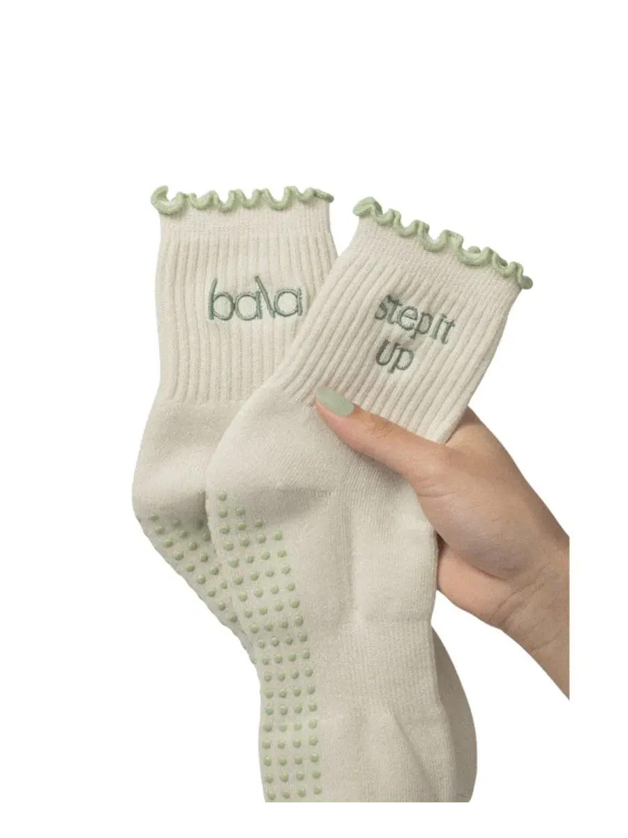 Носки с рюшами Bala — изображение 2 из 8, шалфейный