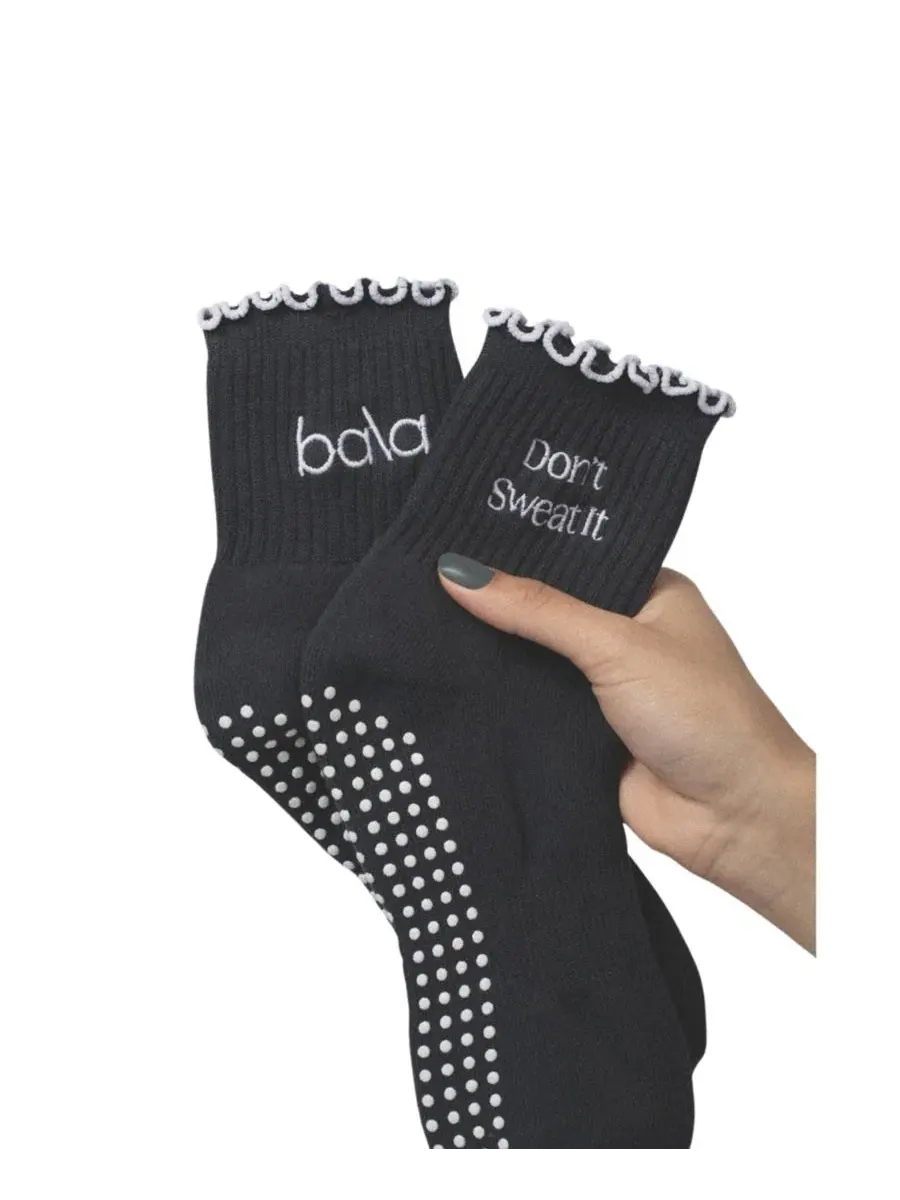 Носки с рюшами Bala — изображение 2 из 6, темно-серый