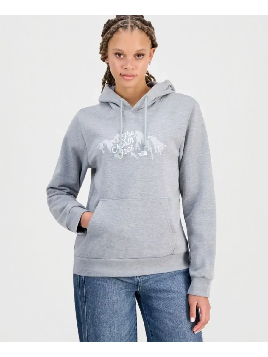 Женская хлопковая толстовка с капюшоном Evolution Sparkle Graphic The North Face