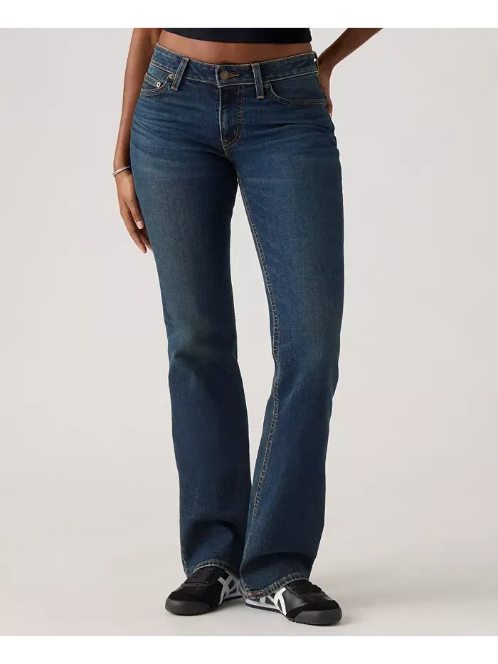 Женские джинсы Superlow Low-Rise Bootcut Levi'S — изображение 4 из 4, синий