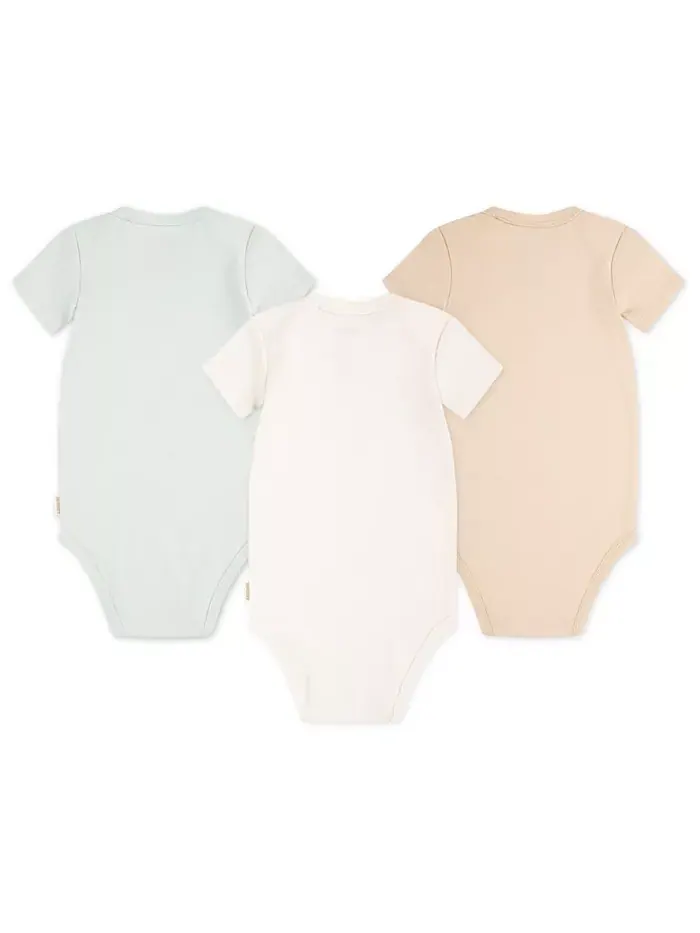 Детский боди с коротким рукавом, 3 штуки Huggies — изображение 2 из 7, мульти