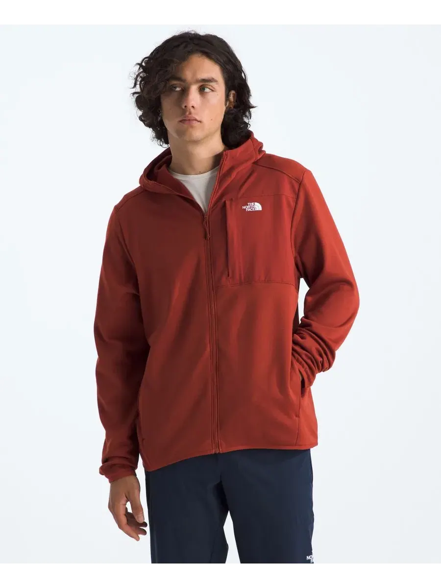 Мужская флисовая куртка-худи на молнии The North Face