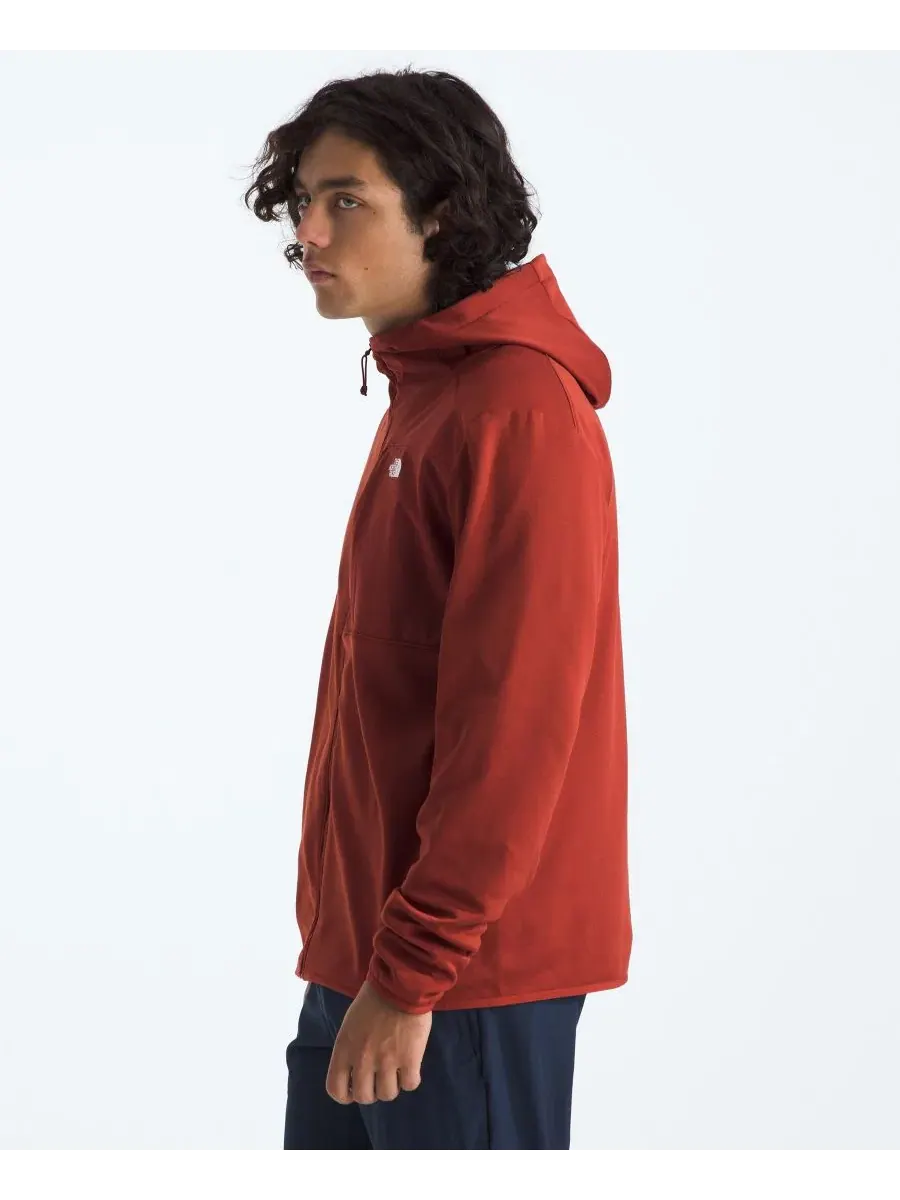 Мужская флисовая куртка-худи на молнии The North Face — изображение 3 из 5, железисто-глиняный
