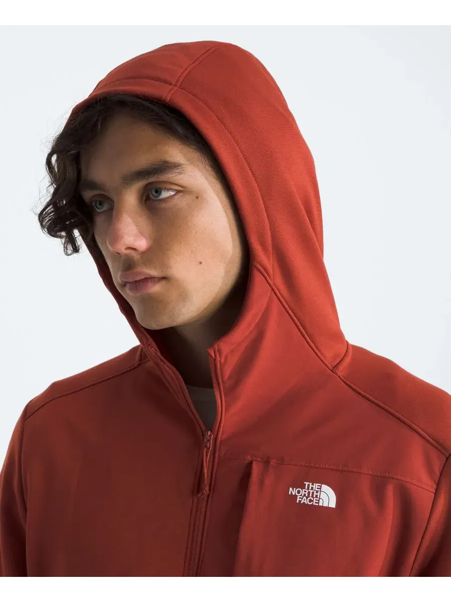 Мужская флисовая куртка-худи на молнии The North Face — изображение 4 из 5, железисто-глиняный