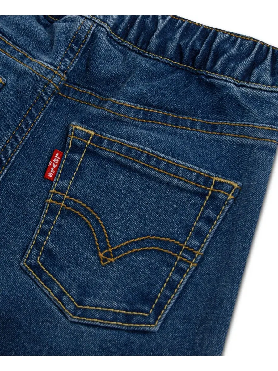 Комплект из топа с принтом и джинсовых брюк Levi's — изображение 3 из 4, цапля
