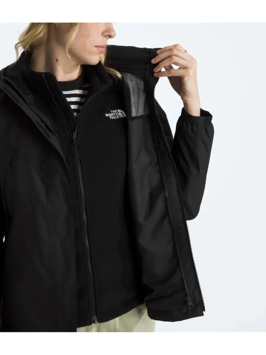 Женская куртка Antora Triclimate The North Face — изображение 3 из 7, черный