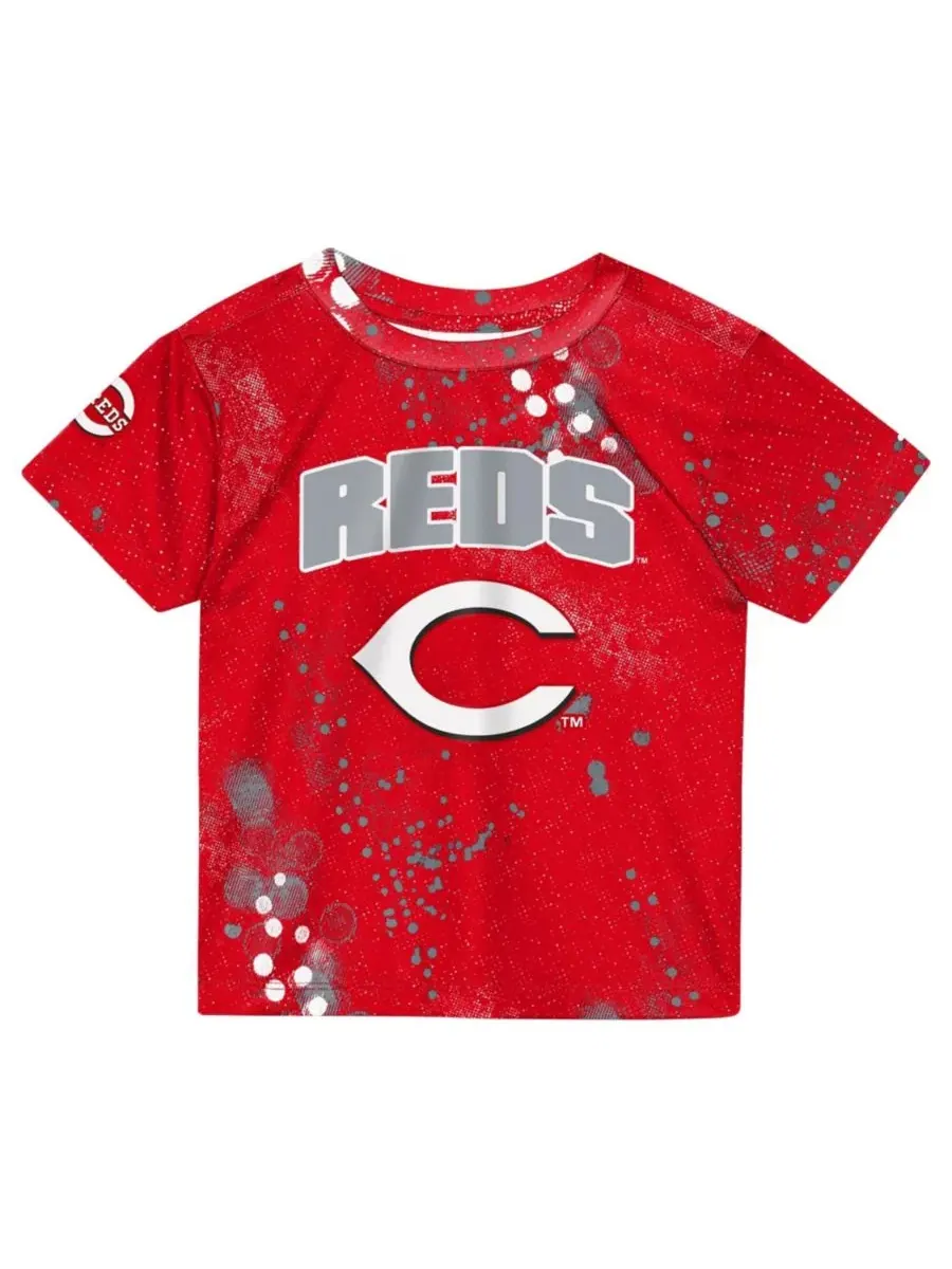 Комплект футболки и шорт с принтом Cincinnati Reds Pinch Hitter Outerstuff — изображение 2 из 4, красный