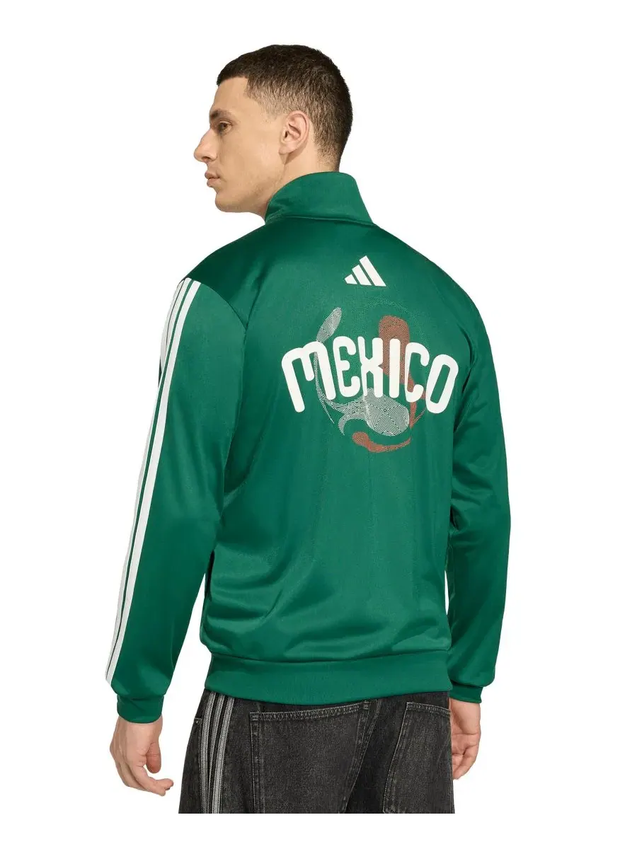 Мужская спортивная футболка Чемпионата мира по футболу FIFA 2026 в Мексике adidas — изображение 3 из 3, зеленый