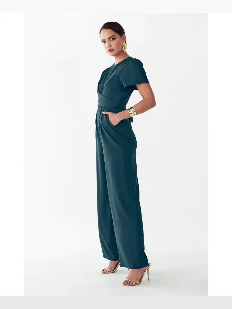 Комбинезон-джемпер Mahra Jumpsuit ST MRLO — изображение 2 из 6, бирюзовый