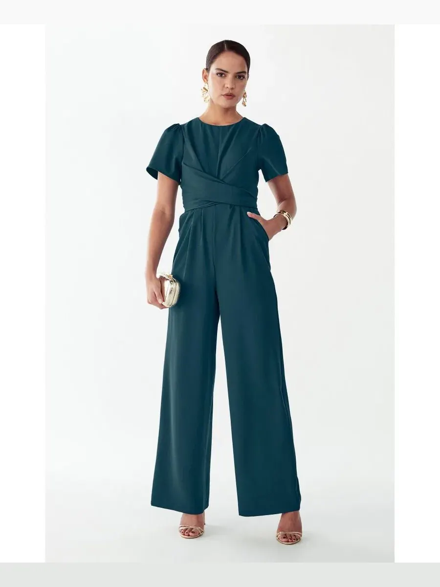Комбинезон-джемпер Mahra Jumpsuit ST MRLO — изображение 3 из 6, бирюзовый