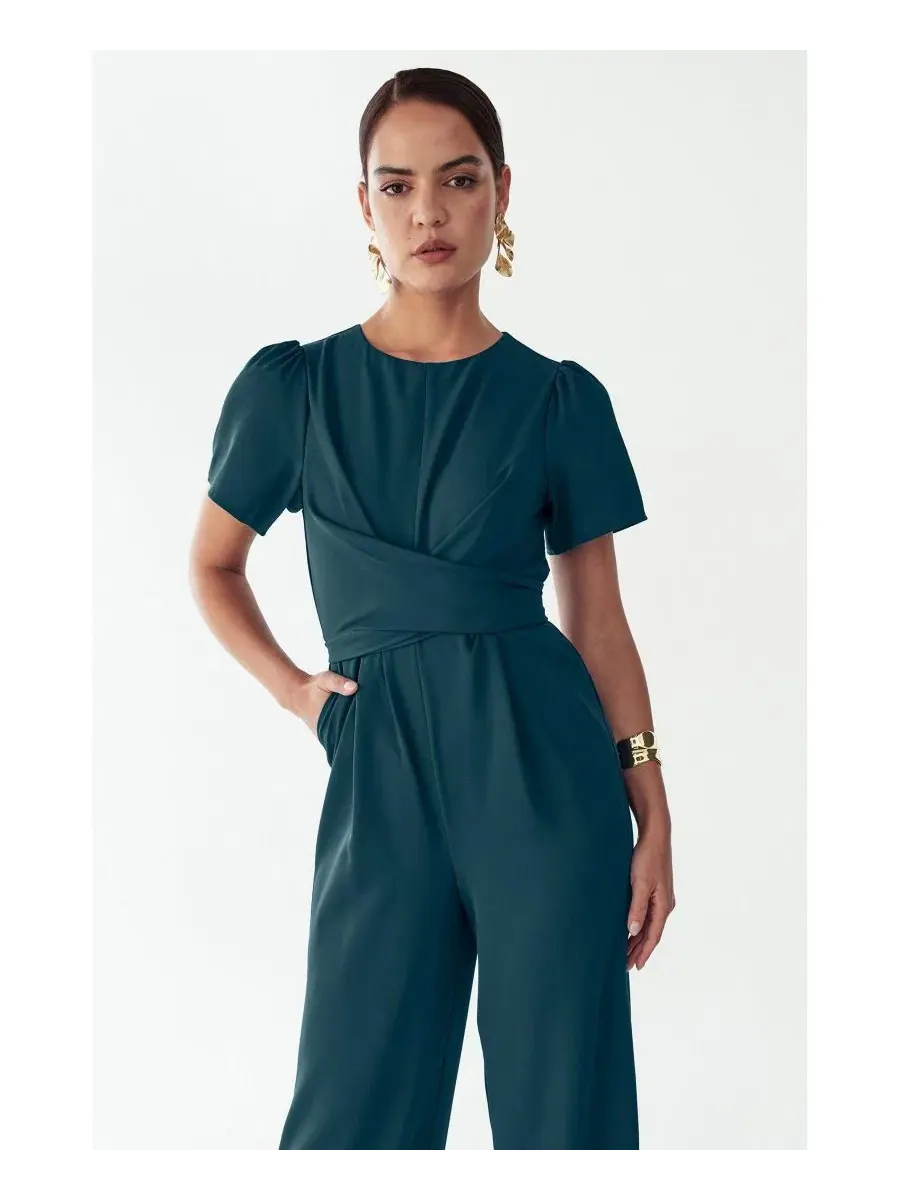 Комбинезон-джемпер Mahra Jumpsuit ST MRLO — изображение 5 из 6, бирюзовый