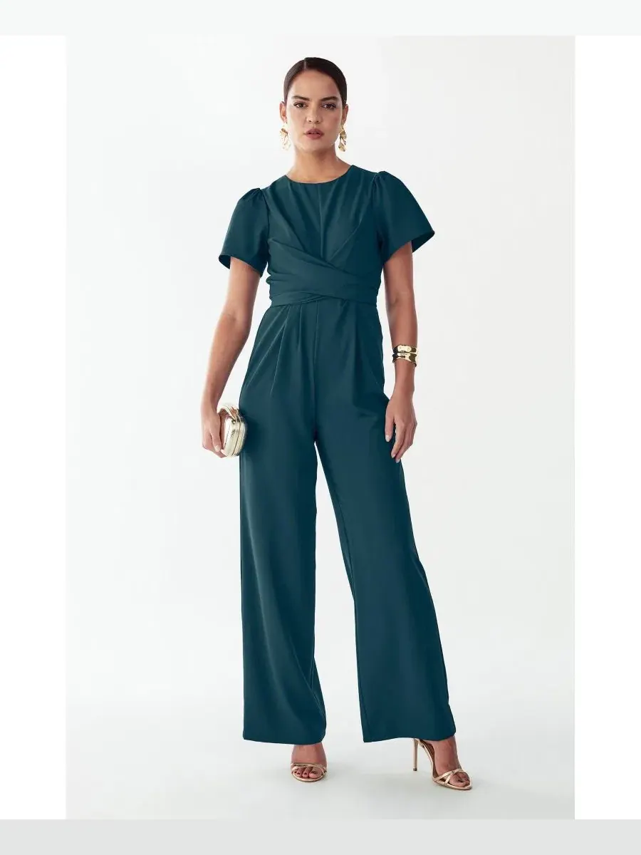 Комбинезон-джемпер Mahra Jumpsuit ST MRLO — изображение 6 из 6, бирюзовый