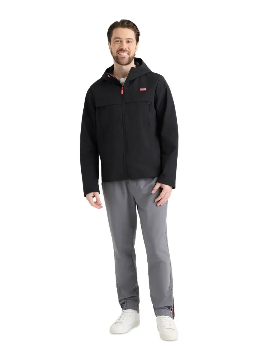 Мужская куртка Miles Seam Sealed Shell с капюшоном Hunter — изображение 2 из 5, черный