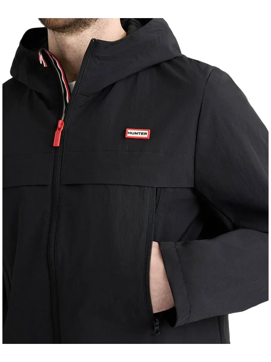 Мужская куртка Miles Seam Sealed Shell с капюшоном Hunter — изображение 4 из 5, черный
