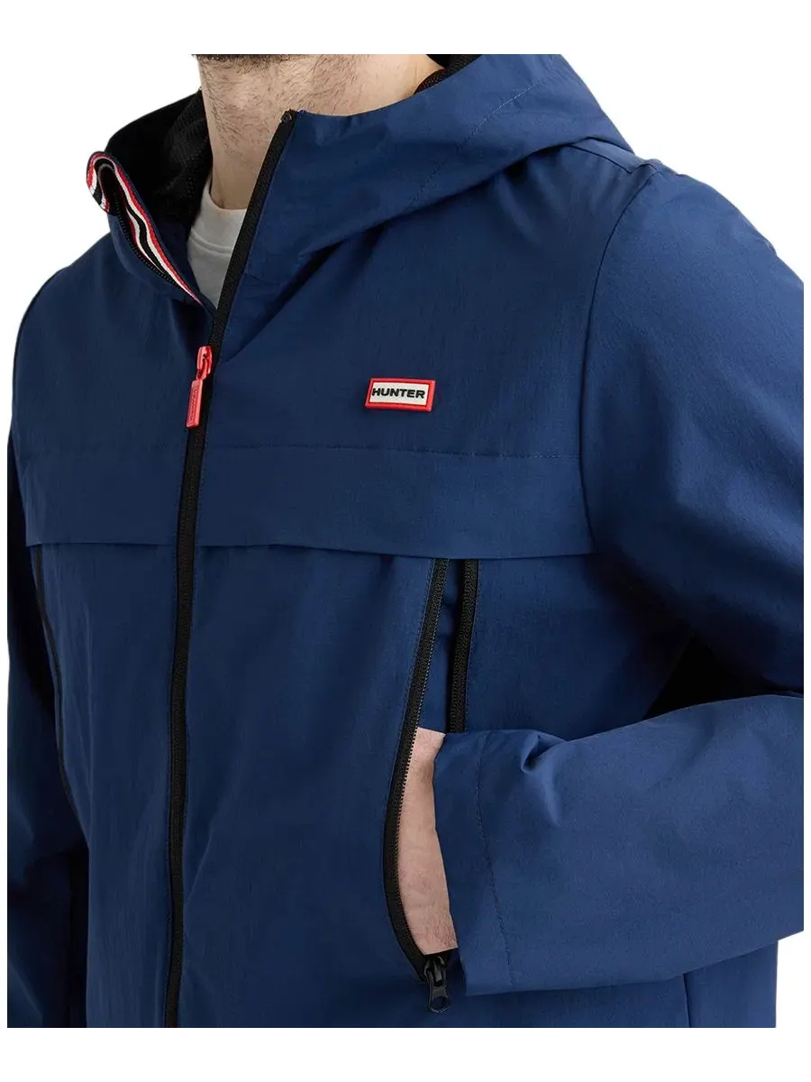 Мужская куртка Miles Seam Sealed Shell с капюшоном Hunter — изображение 4 из 5, синий