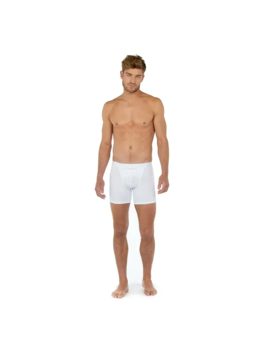 Длинные боксеры HO1 Long Boxer Briefs HOM — белый