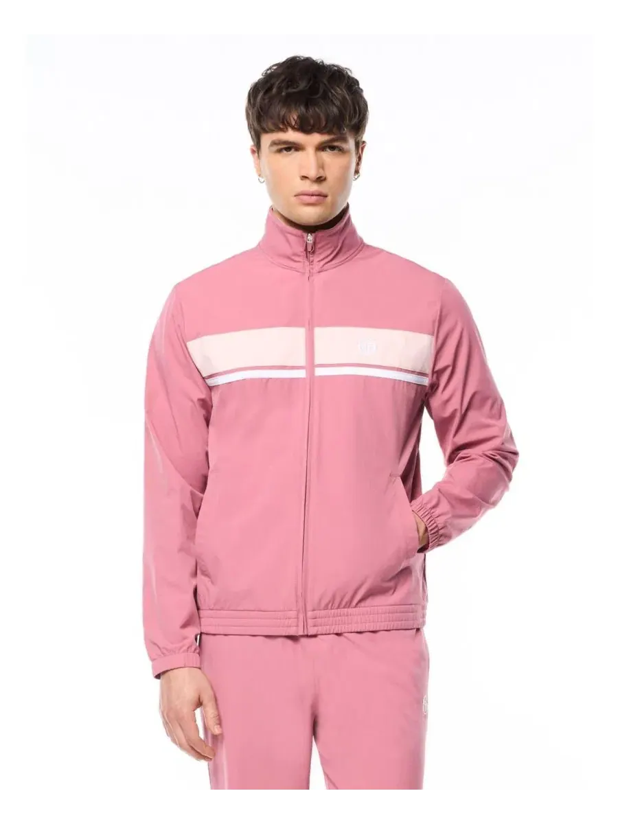 Куртка-тренч из нейлона Damarindo Performance Track Jacket Sergio Tacchini — изображение 1 из 5, бежевый