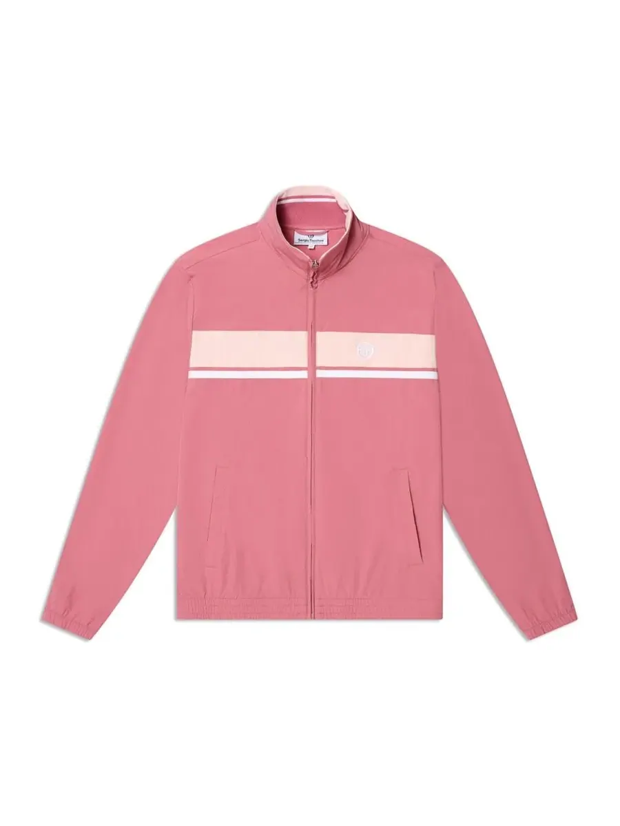 Куртка-тренч из нейлона Damarindo Performance Track Jacket Sergio Tacchini — изображение 2 из 5, бежевый