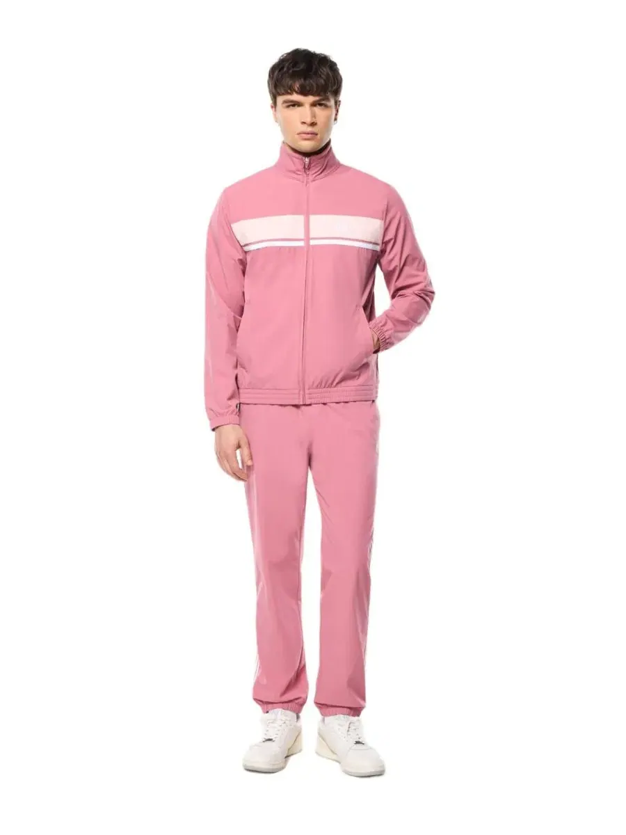 Куртка-тренч из нейлона Damarindo Performance Track Jacket Sergio Tacchini — изображение 3 из 5, бежевый