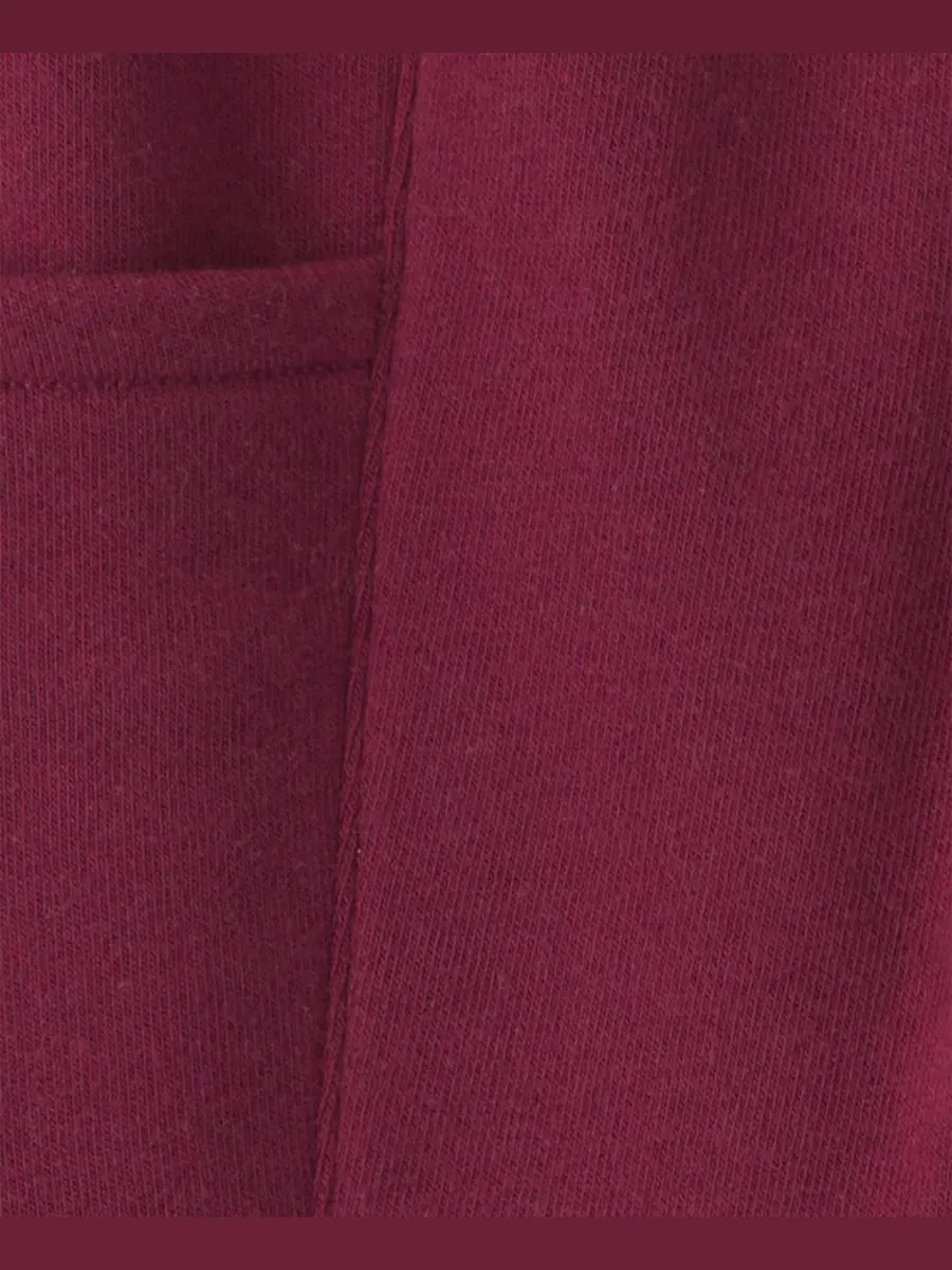 Комплект из свитшота и джоггеров, с принтом, Football Fleece Polo Carter's — изображение 6 из 7, серый/бордовый