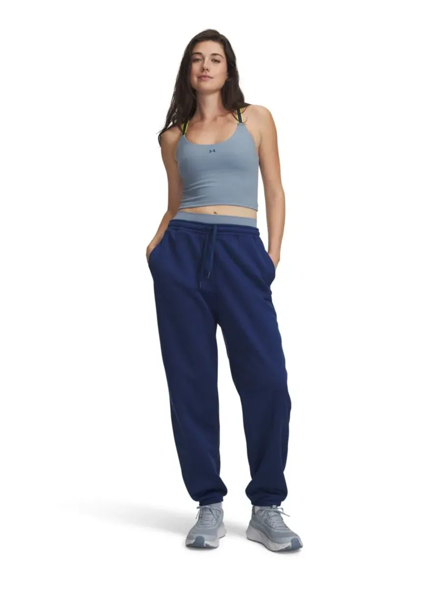 Женские спортивные брюки с длиной до щиколотки Under Armour — изображение 2 из 3, темно-синий