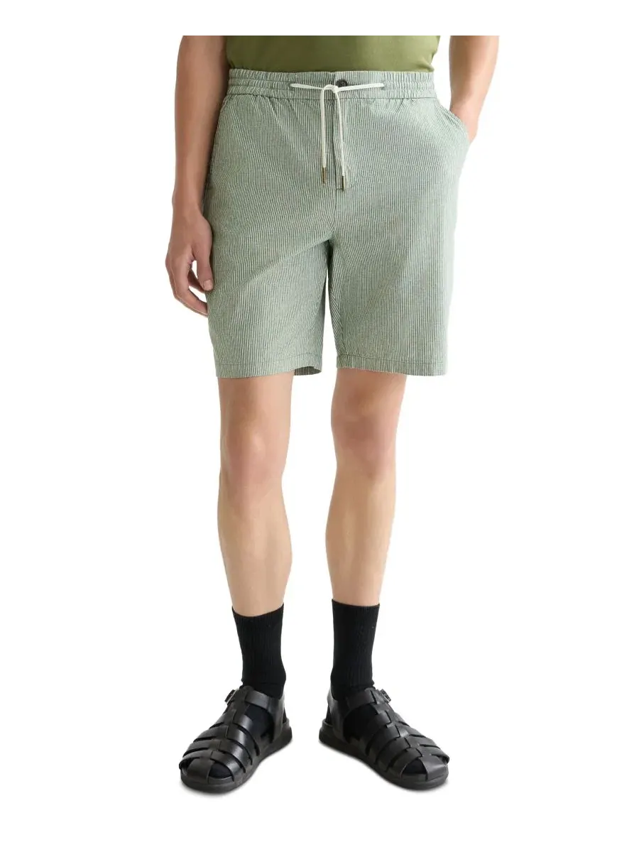 Шорты-бермуды из льняной смеси с завязками и пуговицами SCOTCH & SODA