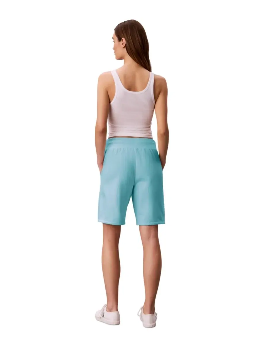 Женские шорты Fleece Mid-Rise Calvin Klein Performance — изображение 5 из 6, синий