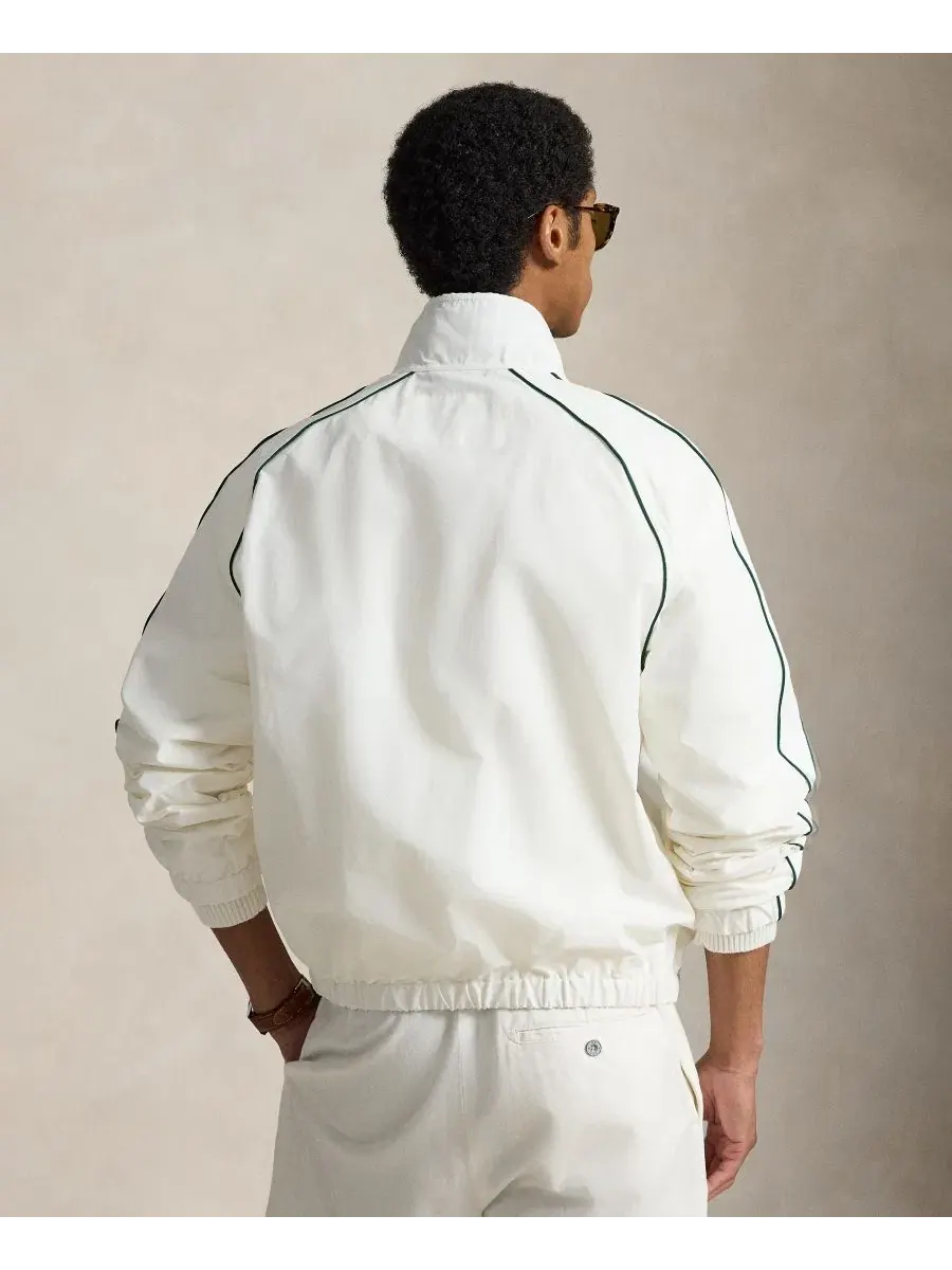 Мужская куртка с длинным рукавом Oakfort Faille Polo Ralph Lauren — изображение 4 из 5, белый