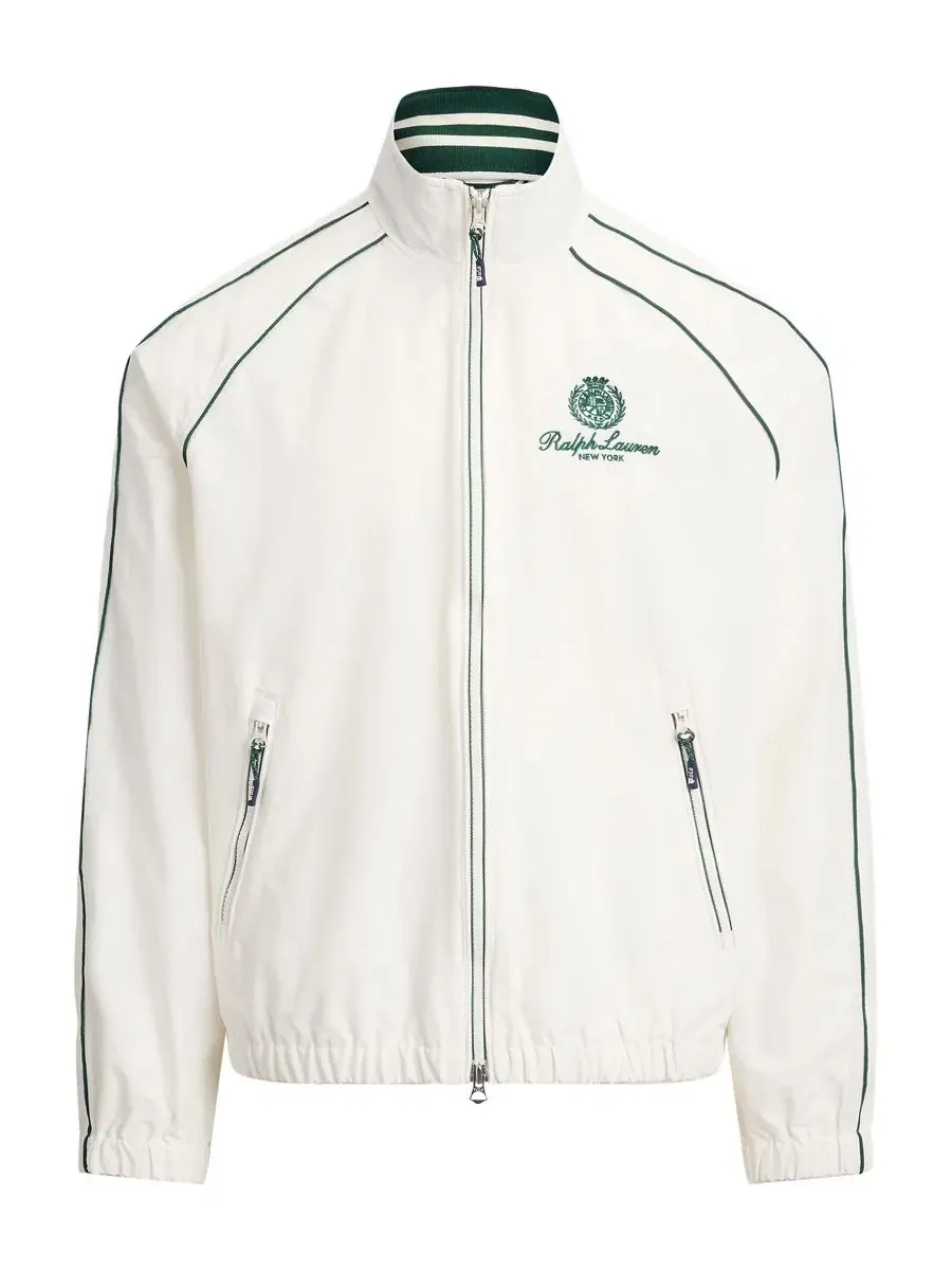 Мужская куртка с длинным рукавом Oakfort Faille Polo Ralph Lauren — изображение 5 из 5, белый