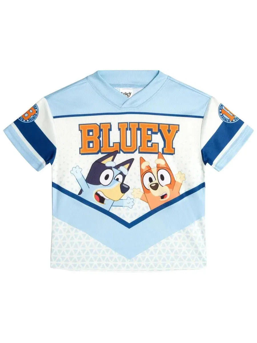 Комплект из футболки и джоггеров с принтом Bluey, Athletic 2-Piece Set Bluey — изображение 3 из 3, темно-синий синий